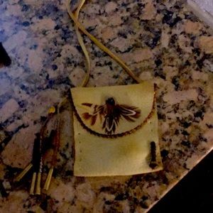 Navaho deer skin pouch